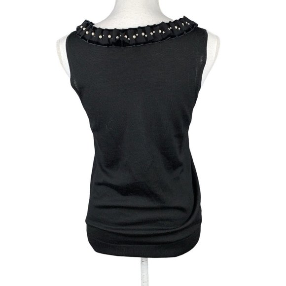 Ann Taylor Merino Wool Embellished Tank - Picture 4 of 7